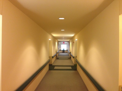 Chesapeake Property Finishes Assisted Living Hallway Painting