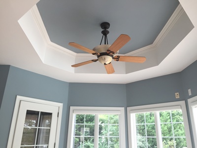 Chesapeake Property Finishes Ceiling Trimwork & Painting