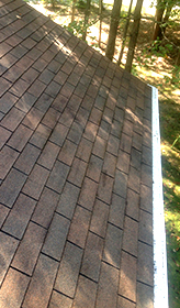 Chesapeake Property Finishes Roof Cleaning Maryland