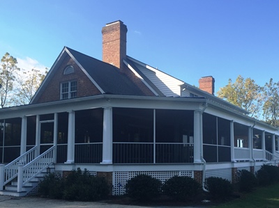 Chesapeake Property Finishes Porch Painting